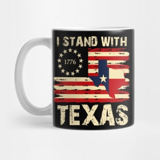 I Stand With Texas, Support Texas Mug